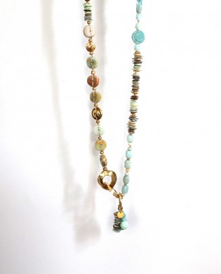 COLLAR MENORCA AMAZONITA